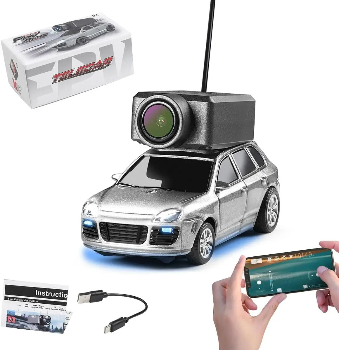 Kameralı Mini RC Araba
